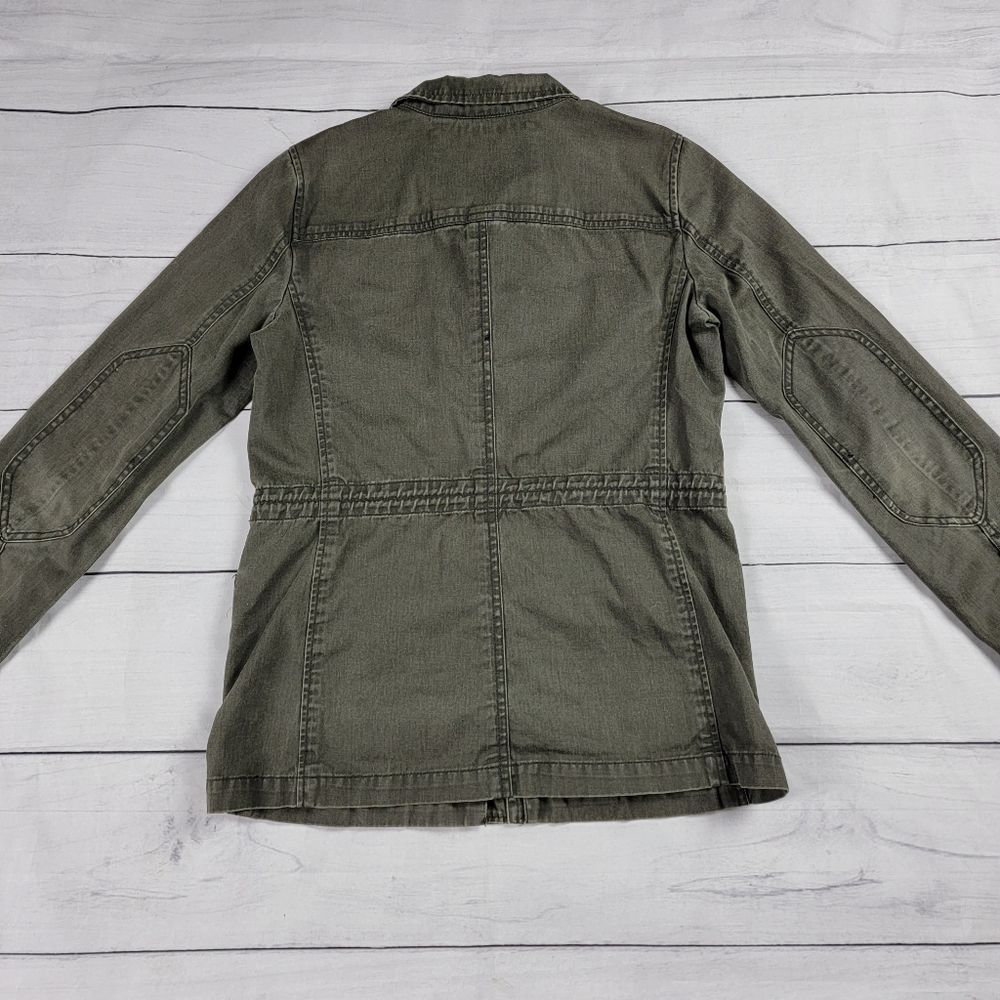 J Crew Relaxed Boyfriend Field Jacket Green XS - Picture 7 of 9